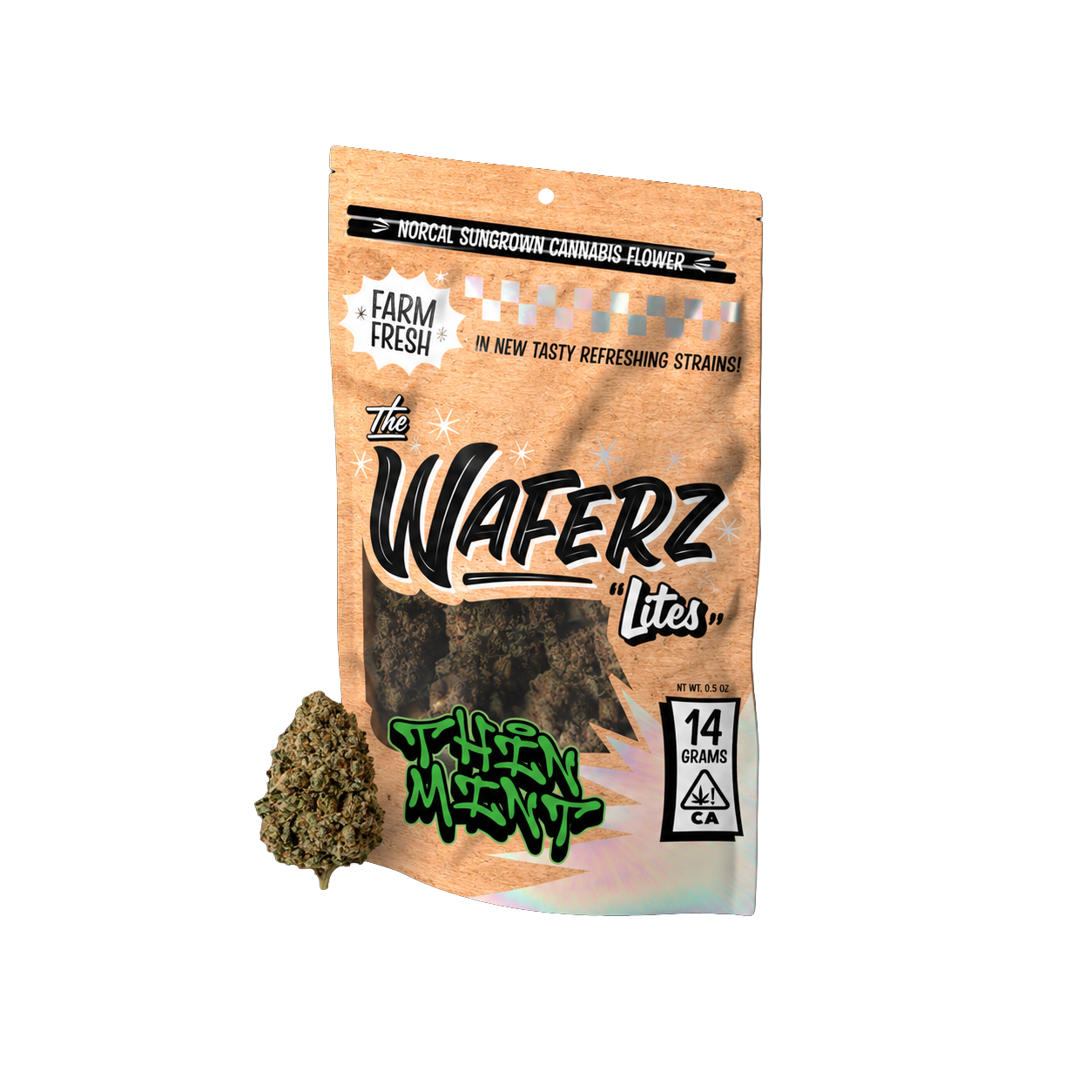 Waferz Lites 14g Sungrown Flower